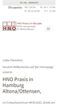 Mobile Screenshot of halsnaseohren.de